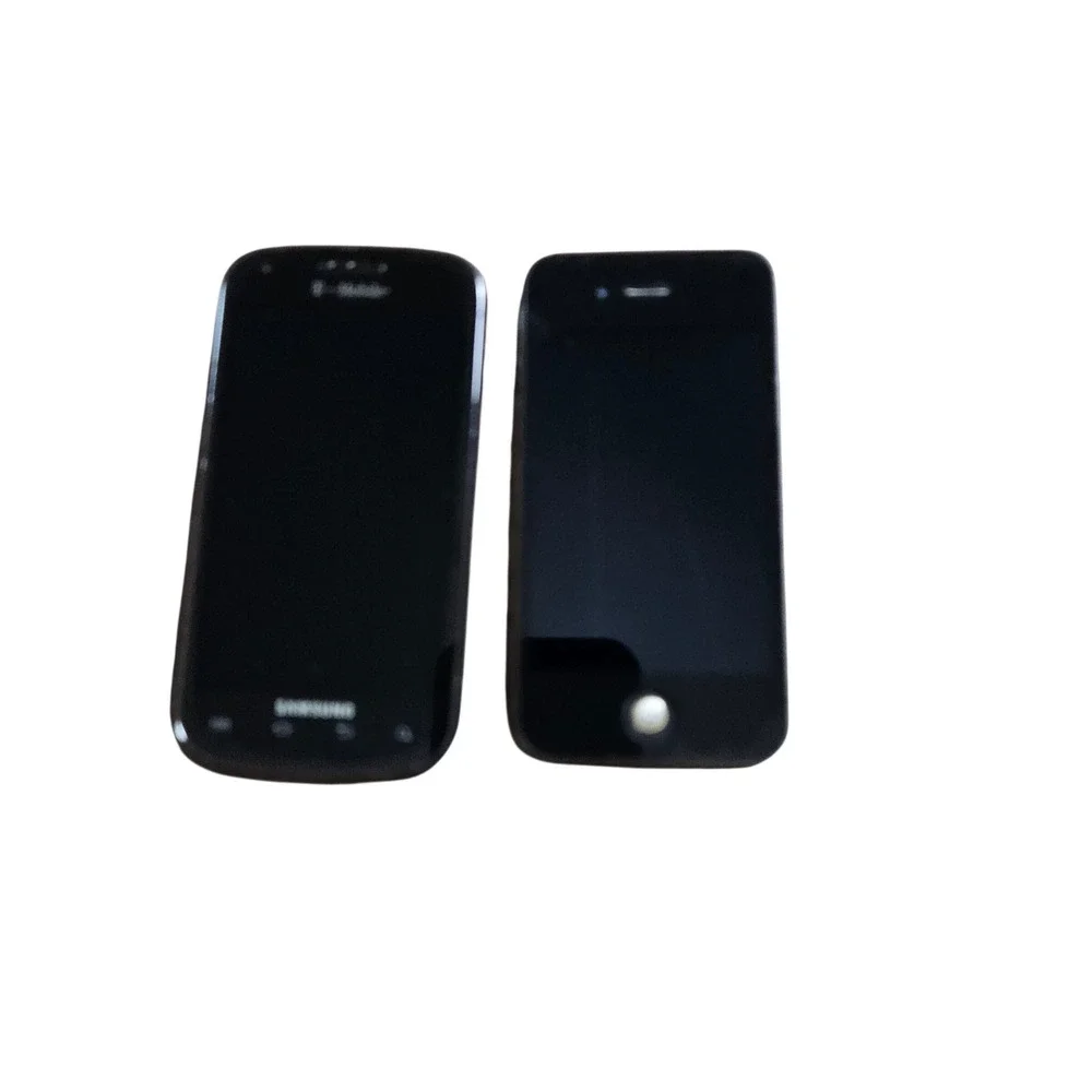 Lot of 2 Apple iPhone 4s A1387 & Samsung Galaxy S T-Mobile Untested Parts Only